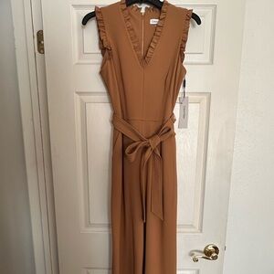 Calvin Klein women’s jumpsuit. Size 8. 
Material has a slight stretch to it